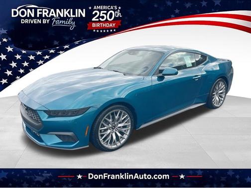 Adriatic Blue Metallic 2026 Ford Mustang EcoBoost Premium