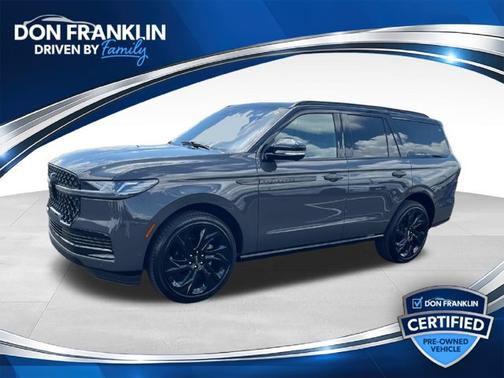 Dark Gray Metallic 2025 Lincoln Navigator Black Label