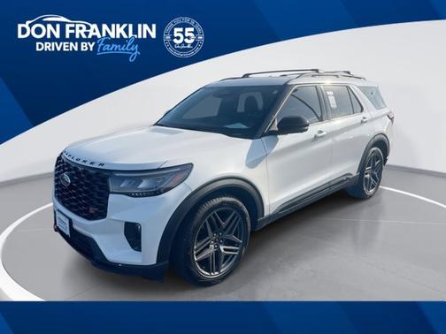 White 2025 Ford Explorer ST