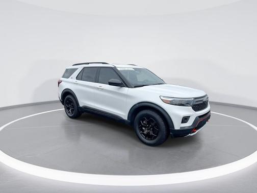 Star White Metallic Tri-Coat 2023 Ford Explorer Timberline