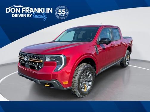 Ruby Red Metallic Tinted Clearcoat 2026 Ford Maverick Tremor