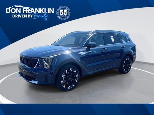 Midnight Lake Blue 2025 Kia Sorento EX