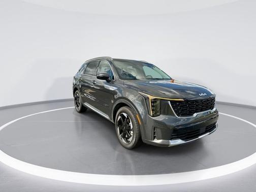 Interstellar Gray 2025 Kia Sorento Hybrid EX