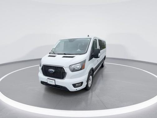 Oxford White 2024 Ford Transit-350 XLT