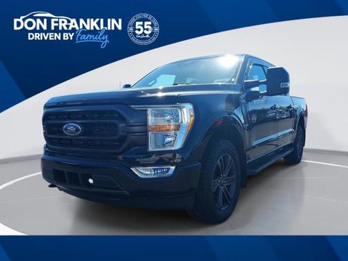 Black 2022 Ford F-150 XLT