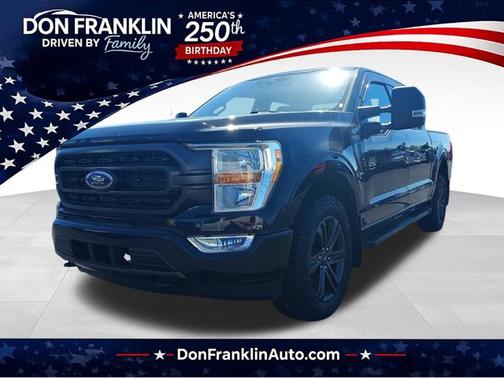 Black 2022 Ford F-150 XLT