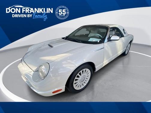 White 2005 Ford Thunderbird 50th Anniversary