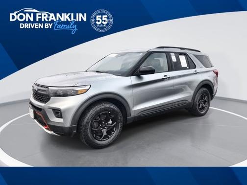 Iconic Silver Metallic 2024 Ford Explorer Timberline