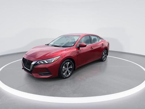 Scarlet Ember Tintcoat 2022 Nissan Sentra SV