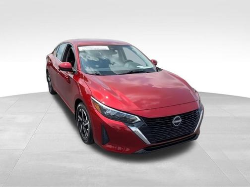 Scarlet Ember Tintcoat 2025 Nissan Sentra SV