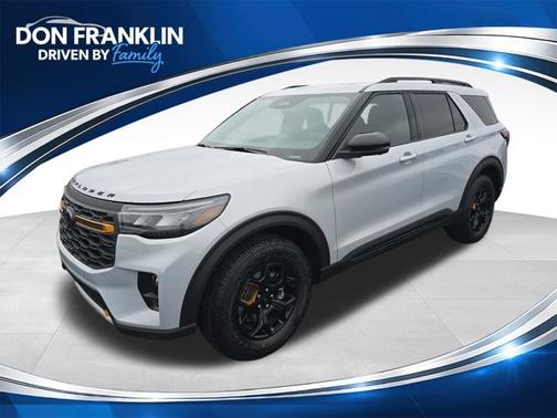 Space White Metallic 2026 Ford Explorer Tremor