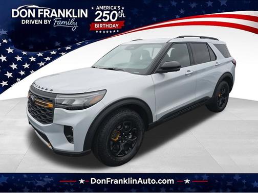 Space White Metallic 2026 Ford Explorer Tremor