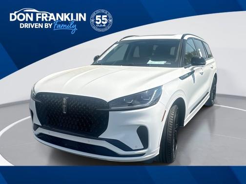 White Metallic 2025 Lincoln Aviator Reserve