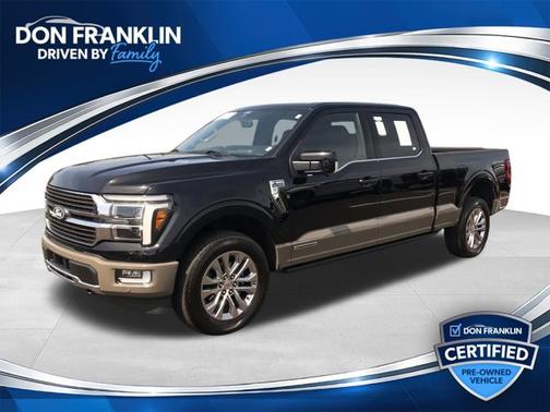 Agate Black Metallic 2025 Ford F-150 King Ranch