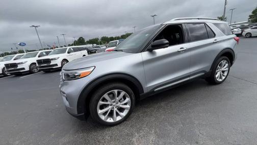 Silver Metallic 2021 Ford Explorer Platinum