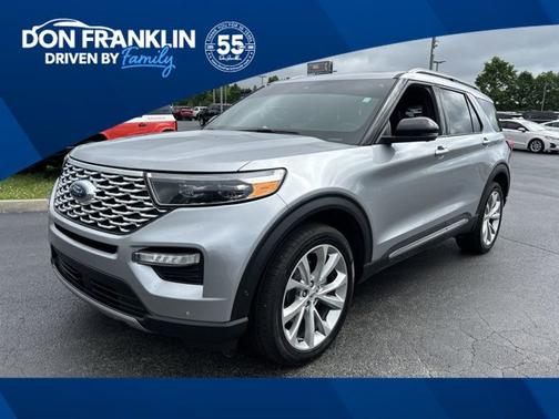 Silver Metallic 2021 Ford Explorer Platinum