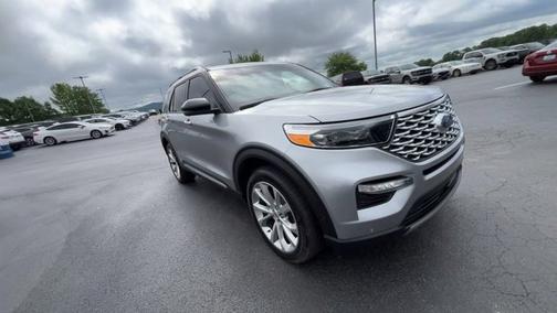 Silver Metallic 2021 Ford Explorer Platinum