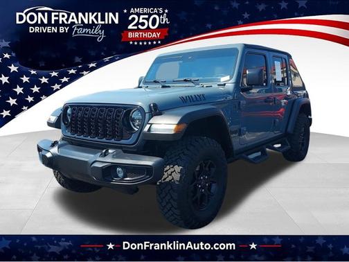 Anvil Clear Coat 2024 Jeep Wrangler Willys