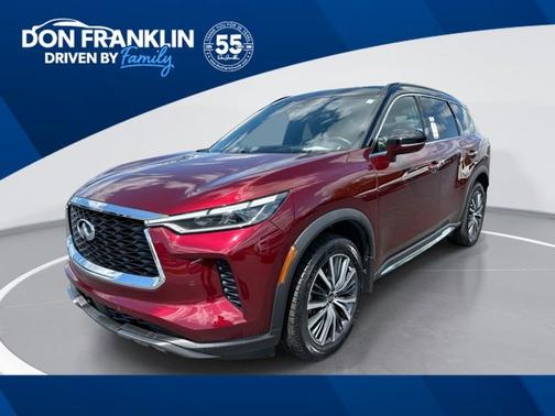 Deep Bordeaux/Black Obsidian 2023 INFINITI QX60 AUTOGRAPH