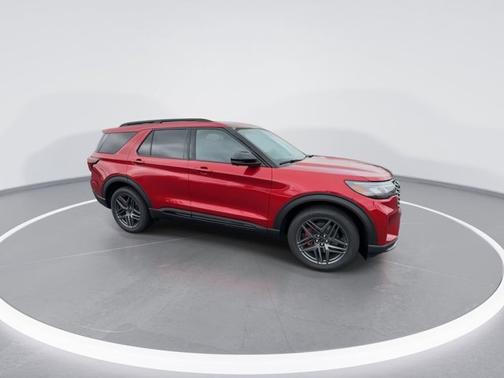 Rapid Red Metallic Tinted Clearcoat 2026 Ford Explorer ST