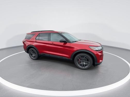 Rapid Red Metallic Tinted Clearcoat 2026 Ford Explorer ST