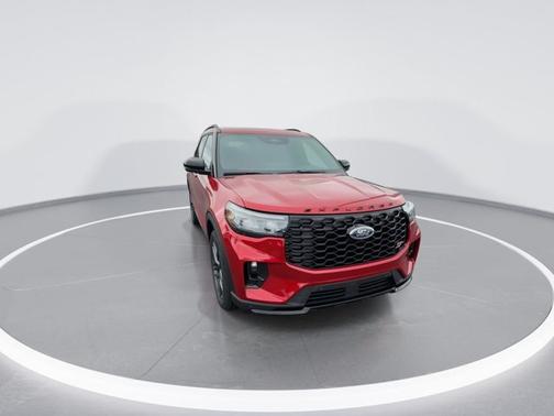 Rapid Red Metallic Tinted Clearcoat 2026 Ford Explorer ST