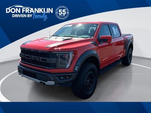 Orange Metallic 2023 Ford F-150 Raptor