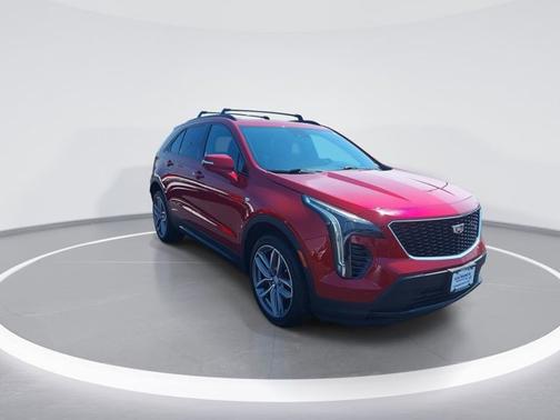 Red 2021 Cadillac XT4 AWD Sport