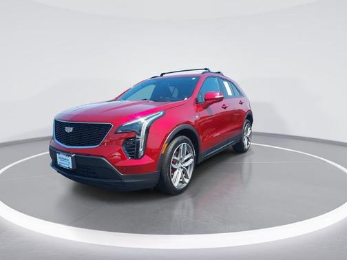 Red 2021 Cadillac XT4 AWD Sport