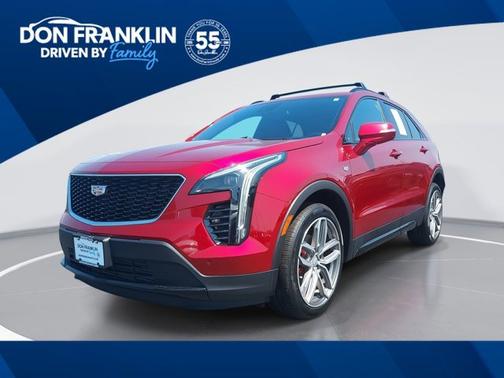 Red 2021 Cadillac XT4 AWD Sport