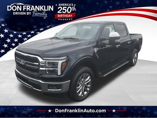 Blue Metallic 2025 Ford F-150 LARIAT