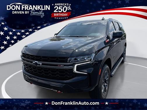 Black 2021 Chevrolet Tahoe Z71