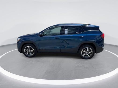 Blue Emerald Metallic 2021 GMC Terrain SLT