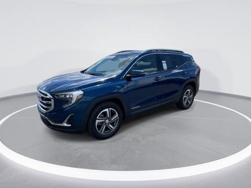 Blue Emerald Metallic 2021 GMC Terrain SLT