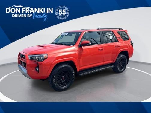 Orange 2024 Toyota 4Runner TRD Off Road