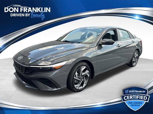 Ecotronic Gray 2025 Hyundai ELANTRA SEL Sport