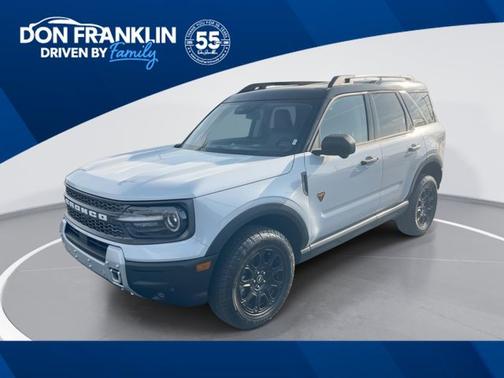 Space White Metallic 2026 Ford Bronco Sport Badlands