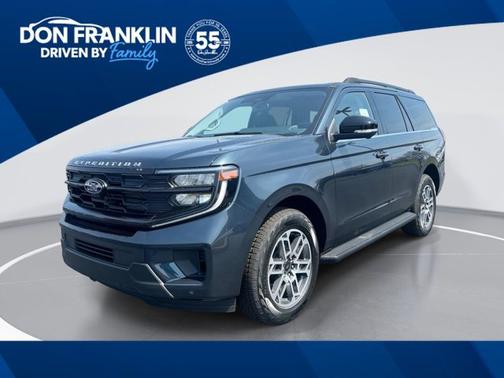 Stone Blue Metallic 2026 Ford Expedition Active