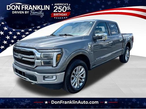Gray Metallic 2024 Ford F-150 LARIAT