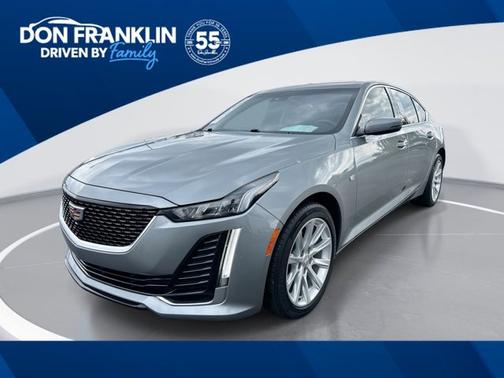 Argent Silver Metallic 2023 Cadillac CT5 Luxury