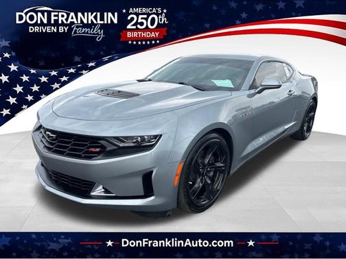 Sharkskin Metallic 2023 Chevrolet Camaro LT1