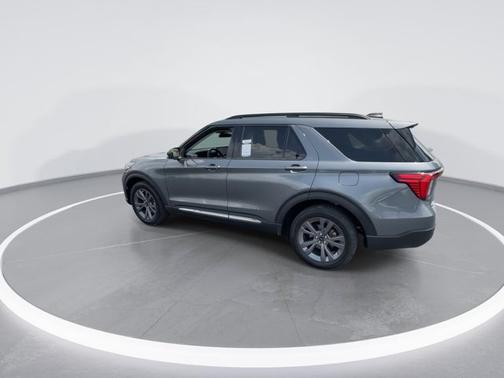 Gray Metallic 2025 Ford Explorer Active