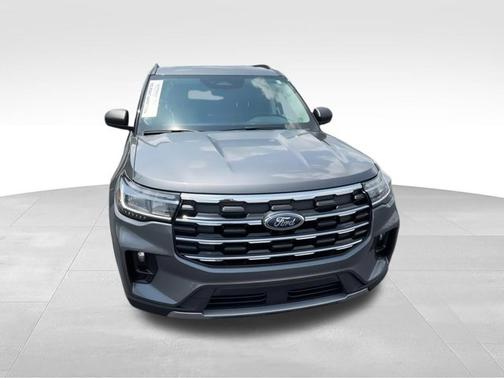 Gray Metallic 2025 Ford Explorer Active