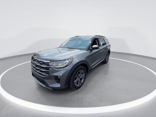 Gray Metallic 2025 Ford Explorer Active