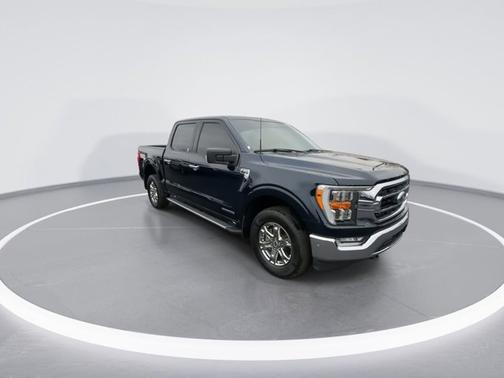 Antimatter Blue Metallic 2022 Ford F-150 XLT