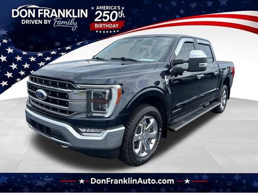 Blue Metallic 2021 Ford F-150 LARIAT