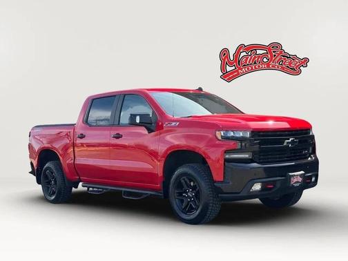 Red 2020 Chevrolet Silverado 1500 LT Trail Boss