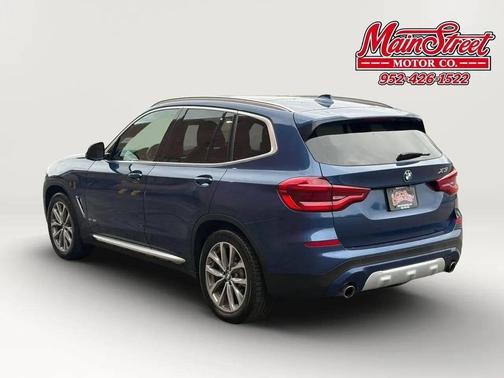 Phytonic Blue Metallic 2018 BMW X3 xDrive30i