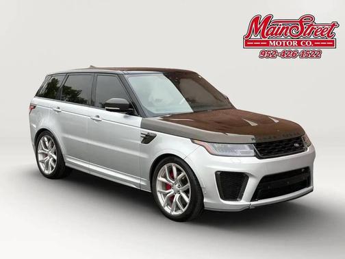 Silver 2019 Land Rover Range Rover Sport SVR
