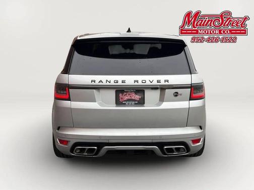 Silver 2019 Land Rover Range Rover Sport SVR
